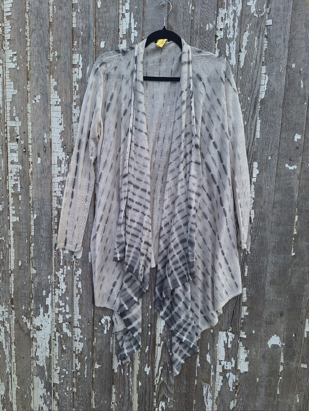 Eileen Fisher Cascade Edge Alpaca/Silk Cardigan Size Medium